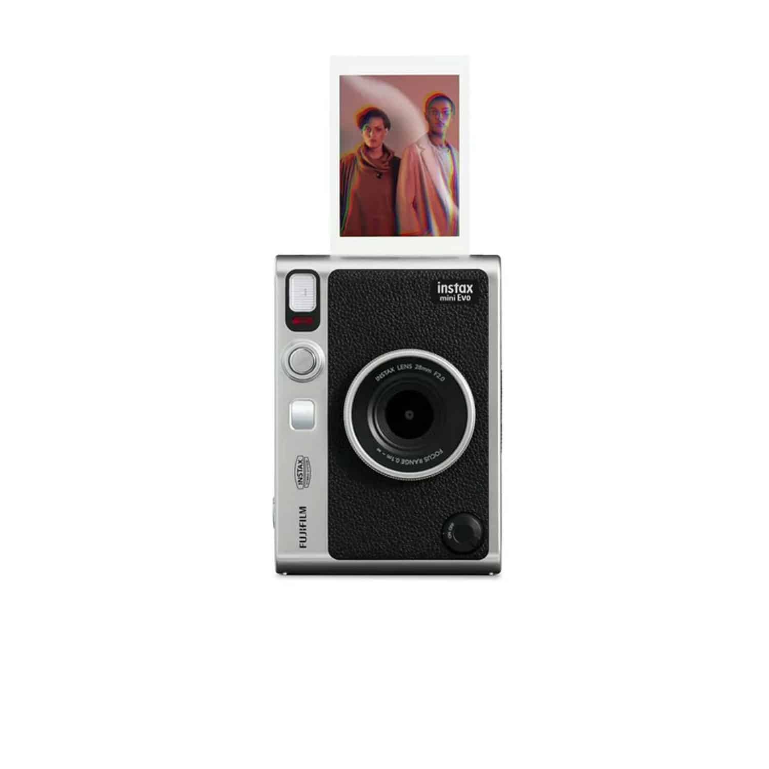 FUJIFILM INSTAX MINI EVO Hybrid Instant Camera - Black - obrazek 3