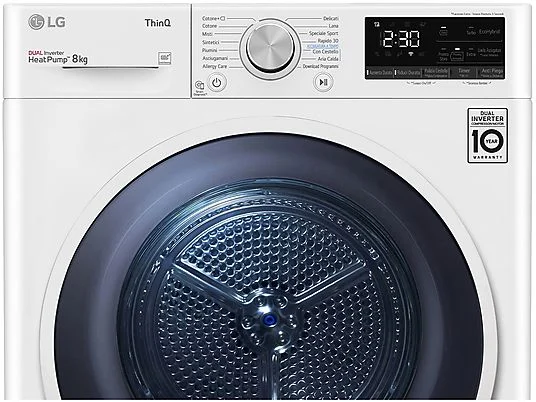 ASCIUGATRICE LG RH80V9AVHN Condensazione, 8 kg - obrazek 3