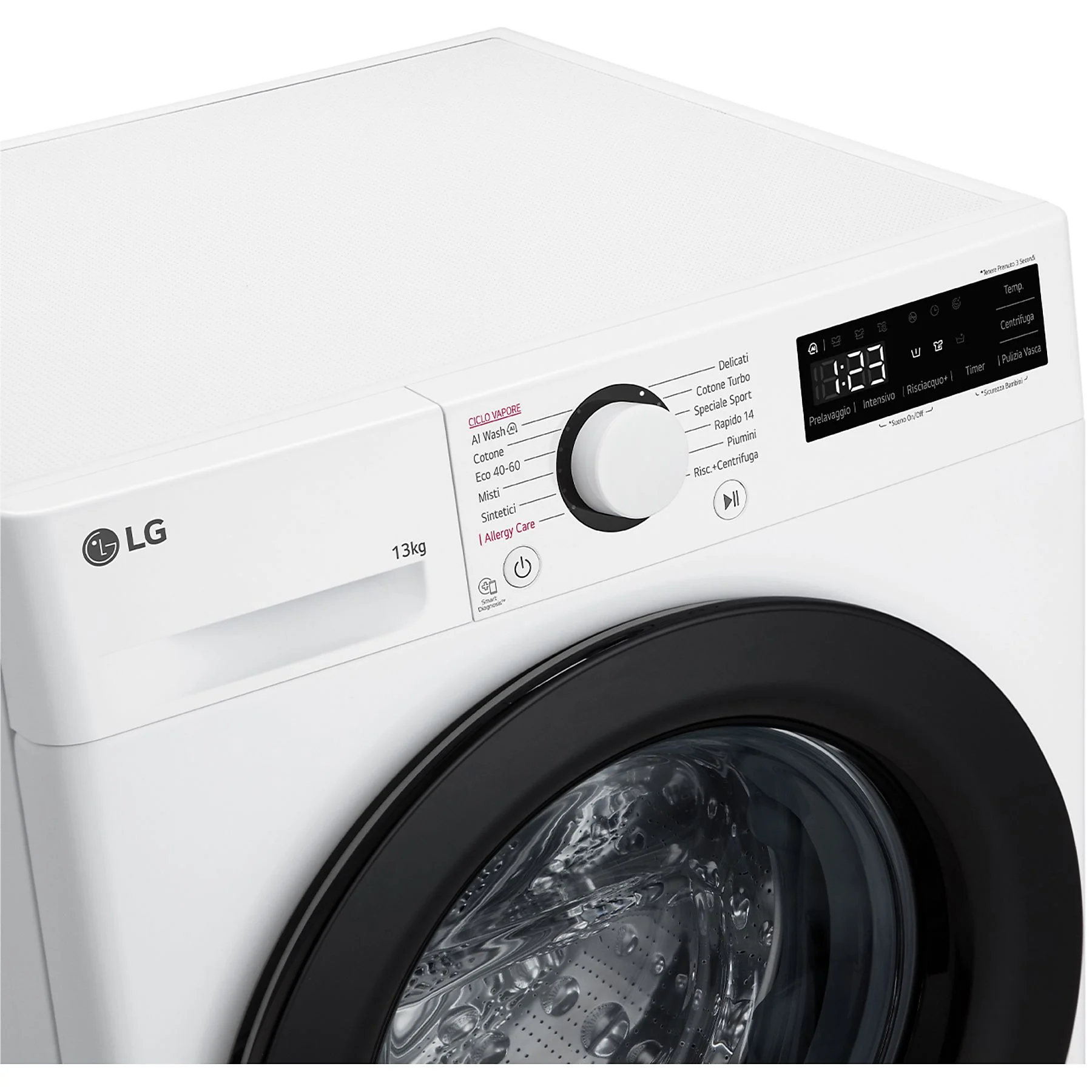 LG AI DD F4R3013NSWB LAVATRICE, Caricamento frontale, 13 kg - obrazek 4