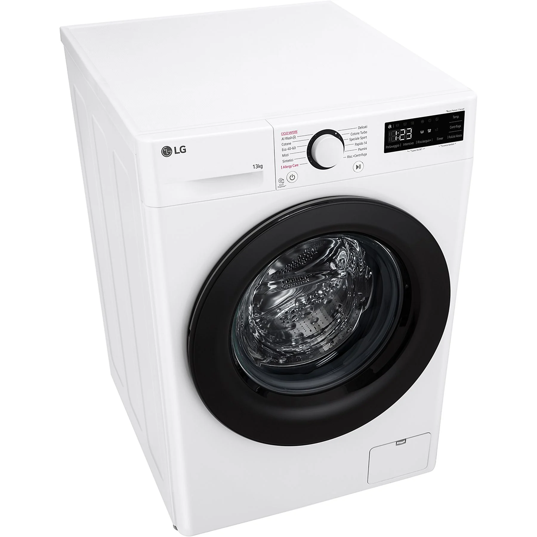 LG AI DD F4R3013NSWB LAVATRICE, Caricamento frontale, 13 kg - obrazek 9