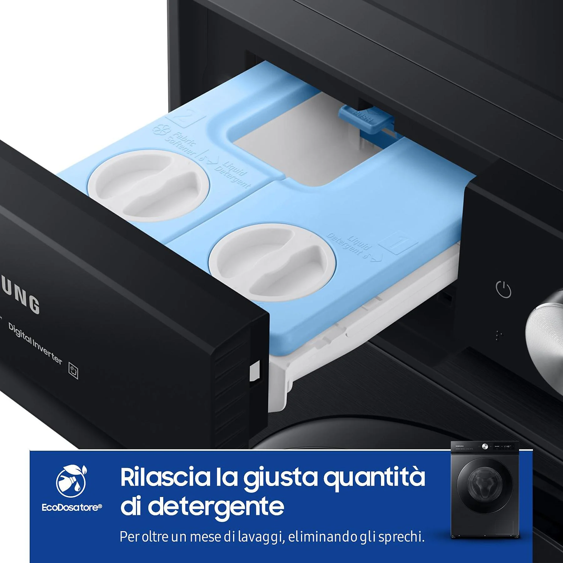 SAMSUNG WW11DB7B94GBU3 LAVATRICE, Caricamento frontale, 11 kg - obrazek 13