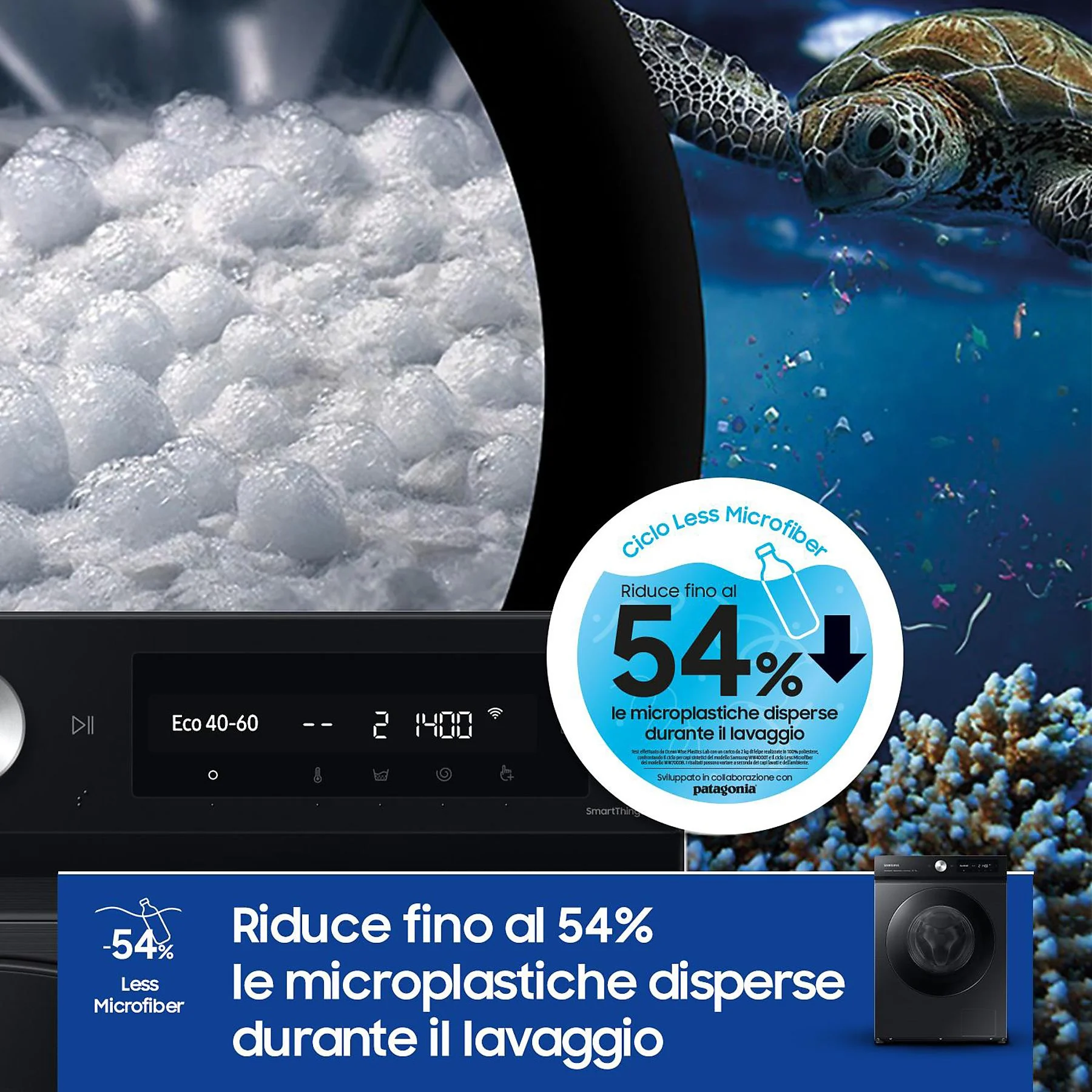 SAMSUNG WW11DB7B94GBU3 LAVATRICE, Caricamento frontale, 11 kg - obrazek 14