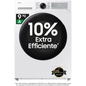 SAMSUNG WW90CGC04DAHET LAVATRICE, Caricamento frontale, 9 kg