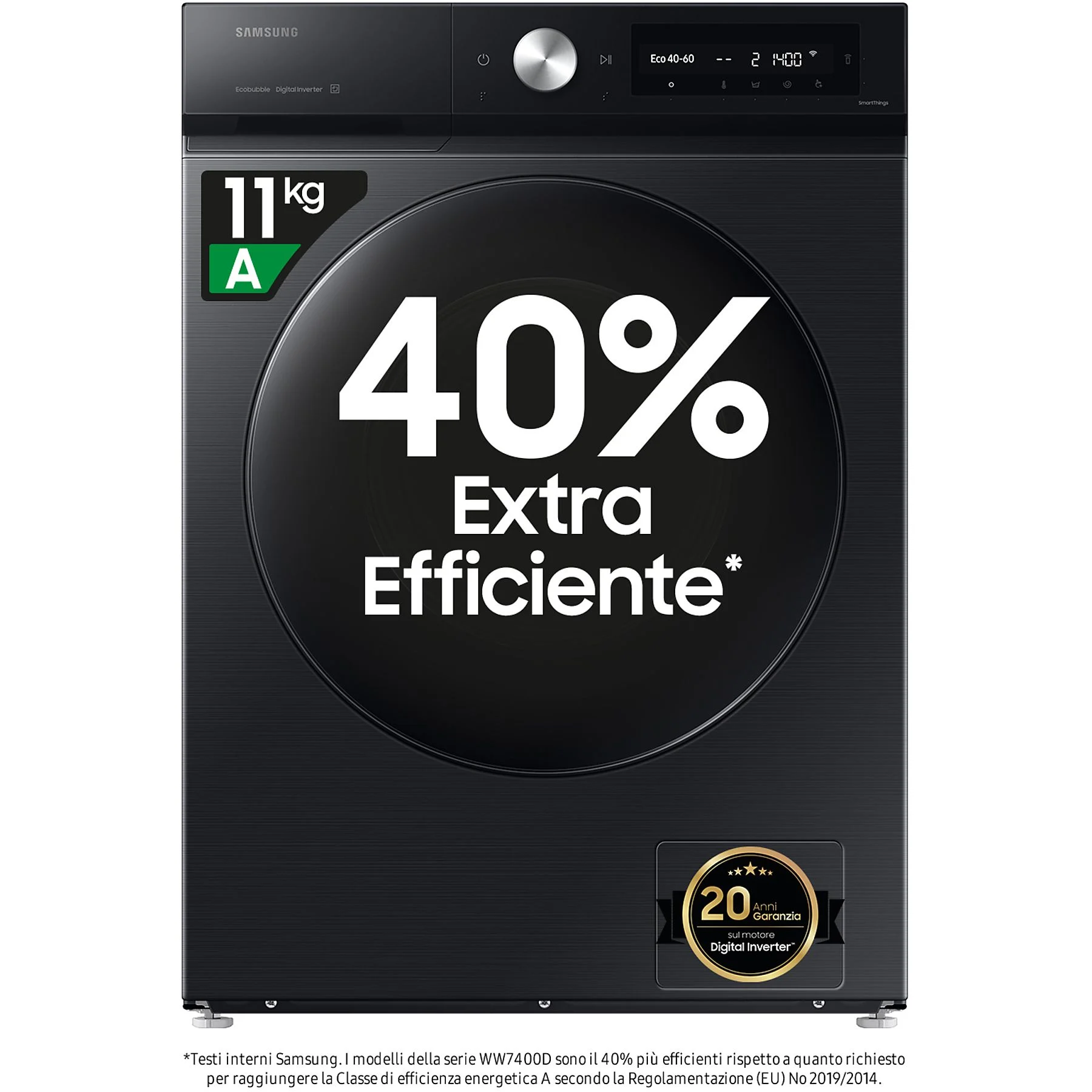 SAMSUNG WW11DB8B95GBU3 LAVATRICE, Caricamento frontale, 11 kg - obrazek 11