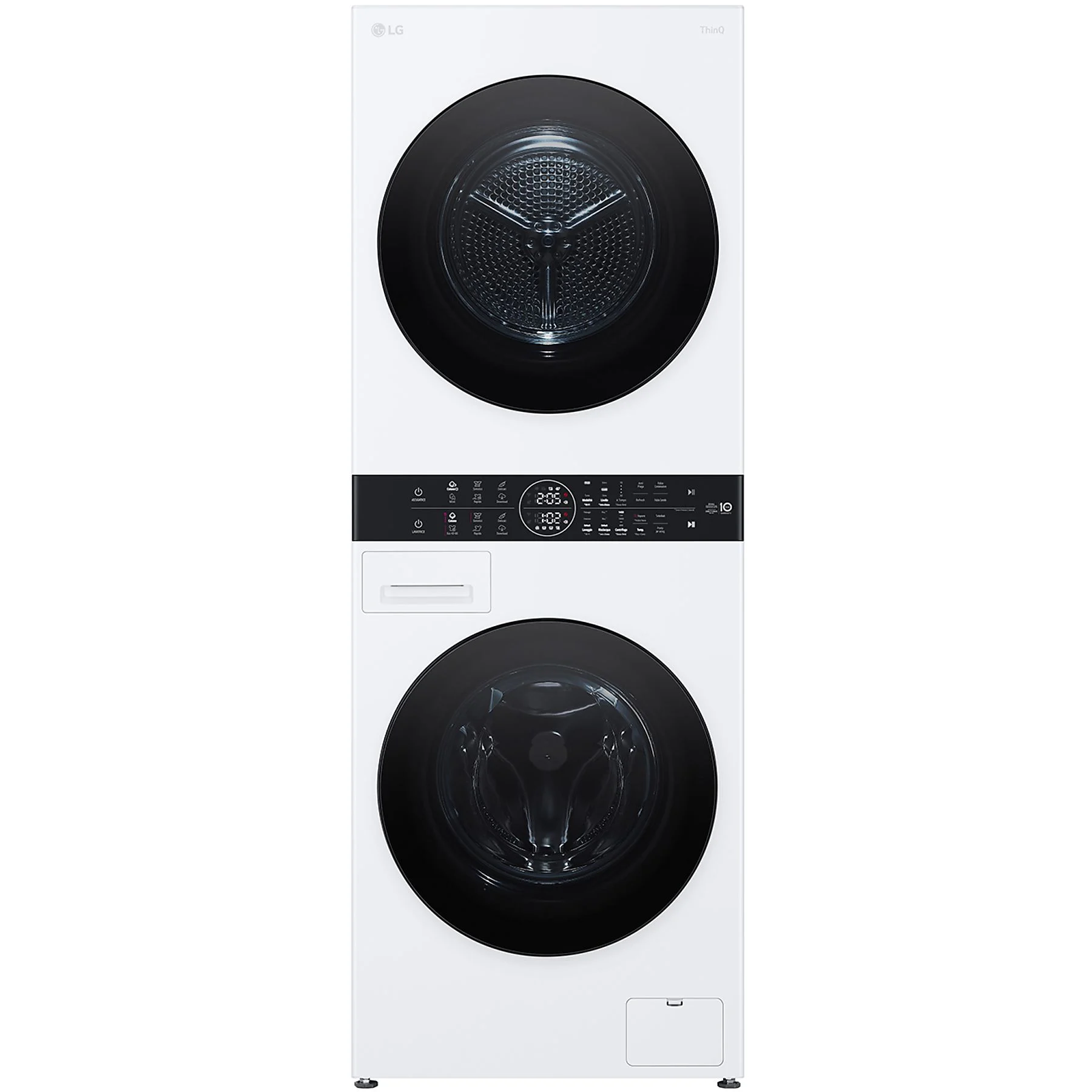 LG WashTower WT1210WWF LAVASCIUGA, Caricamento frontale, capacità lavaggio 12 kg - obrazek 2