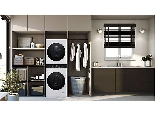 LG WashTower WT1210WWF LAVASCIUGA, Caricamento frontale, capacità lavaggio 12 kg - obrazek 4