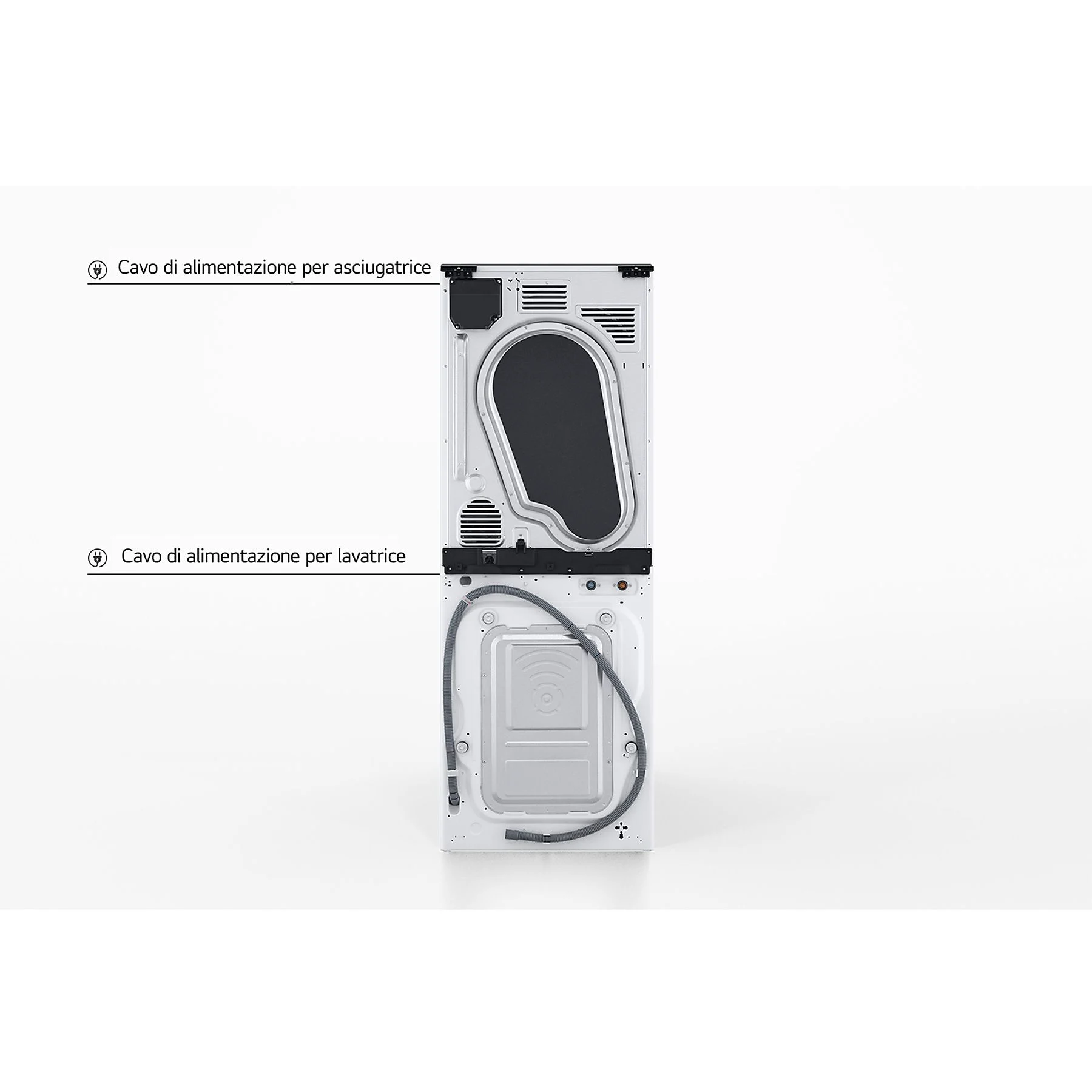 LG WashTower WT1210WWF LAVASCIUGA, Caricamento frontale, capacità lavaggio 12 kg - obrazek 6