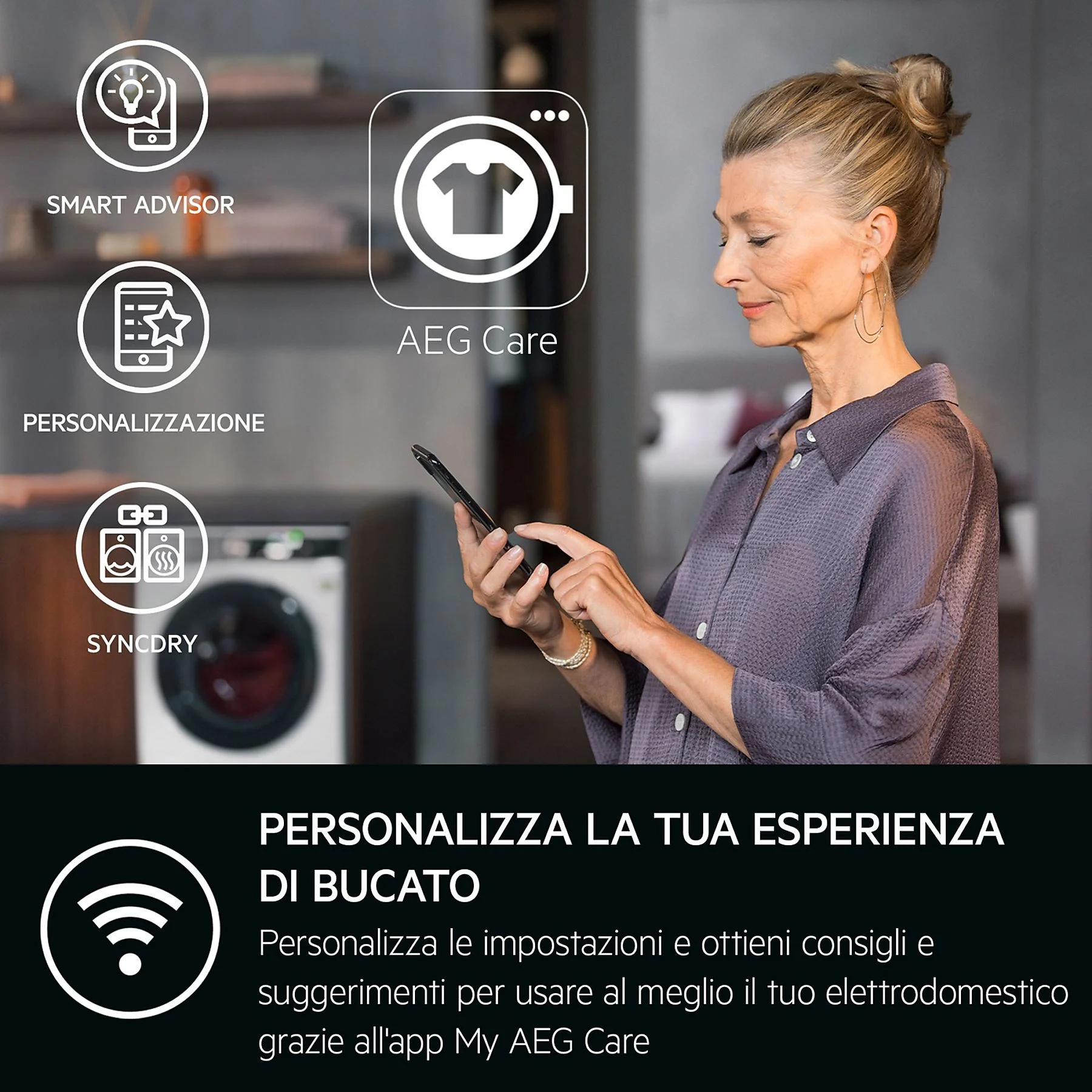 AEG LR7FH104VY LAVATRICE, Caricamento frontale, 10 kg - obrazek 5