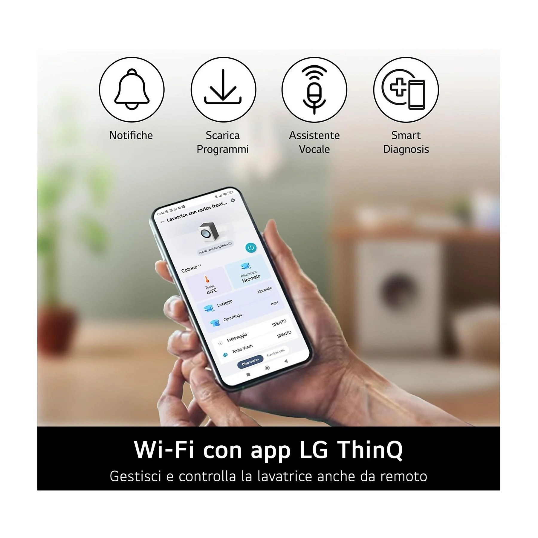 LG F4X7011TWB AI DD LAVATRICE, Caricamento frontale, 11 kg - obrazek 8