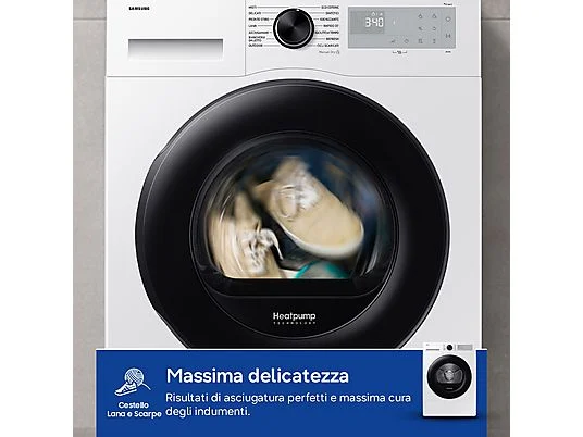 ASCIUGATRICE SAMSUNG DV90DG52A0AHET Condensazione, 9 kg - obrazek 8