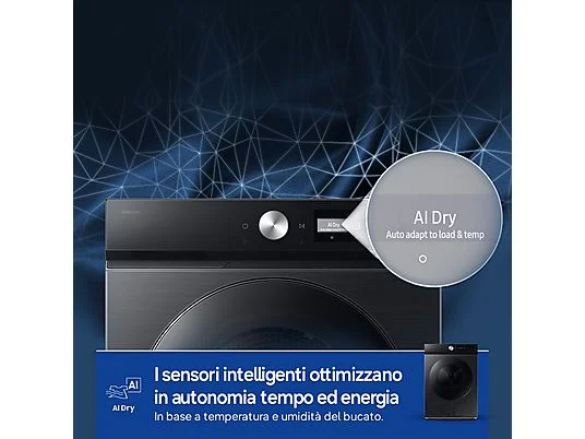 ASCIUGATRICE SAMSUNG DV90DB7845GBU3 Condensazione, 9 kg - obrazek 15