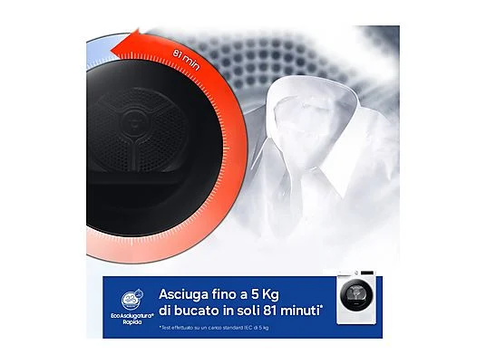 ASCIUGATRICE SAMSUNG DV90DG6845LEU3 Condensazione, 9 kg - obrazek 8
