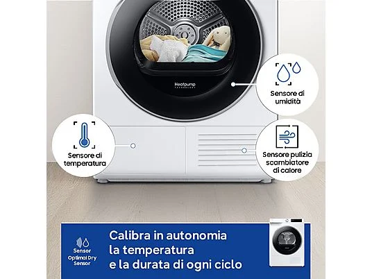 ASCIUGATRICE SAMSUNG DV90DG6845LEU3 Condensazione, 9 kg - obrazek 8