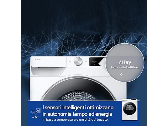 ASCIUGATRICE SAMSUNG DV90DG6845LEU3 Condensazione, 9 kg - obrazek 10