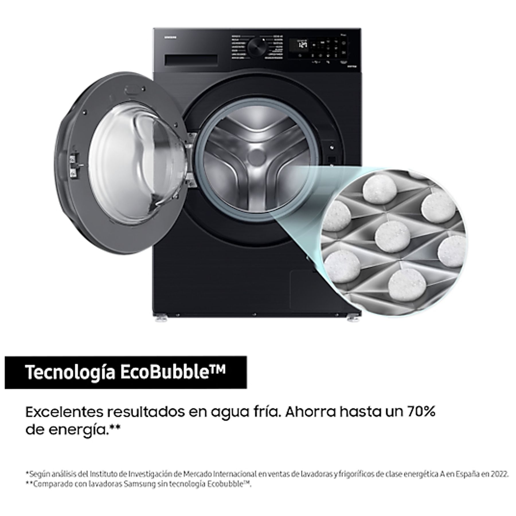 SAMSUNG WW90DG6U85LE LAVATRICE, Caricamento frontale, 9 kg - obrazek 2