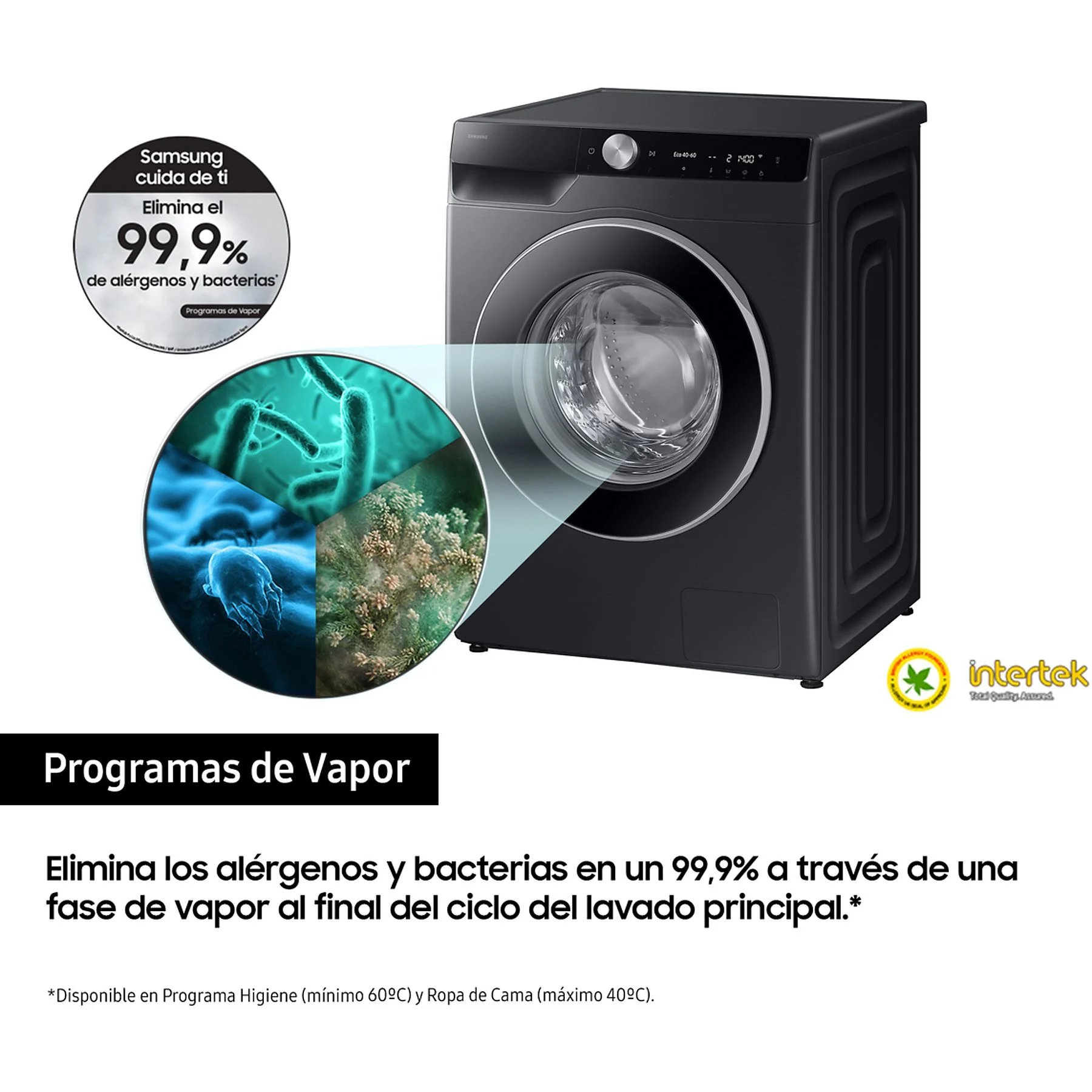 SAMSUNG WW90DG6U85LBU3 LAVATRICE, Caricamento frontale, 9 kg - obrazek 5