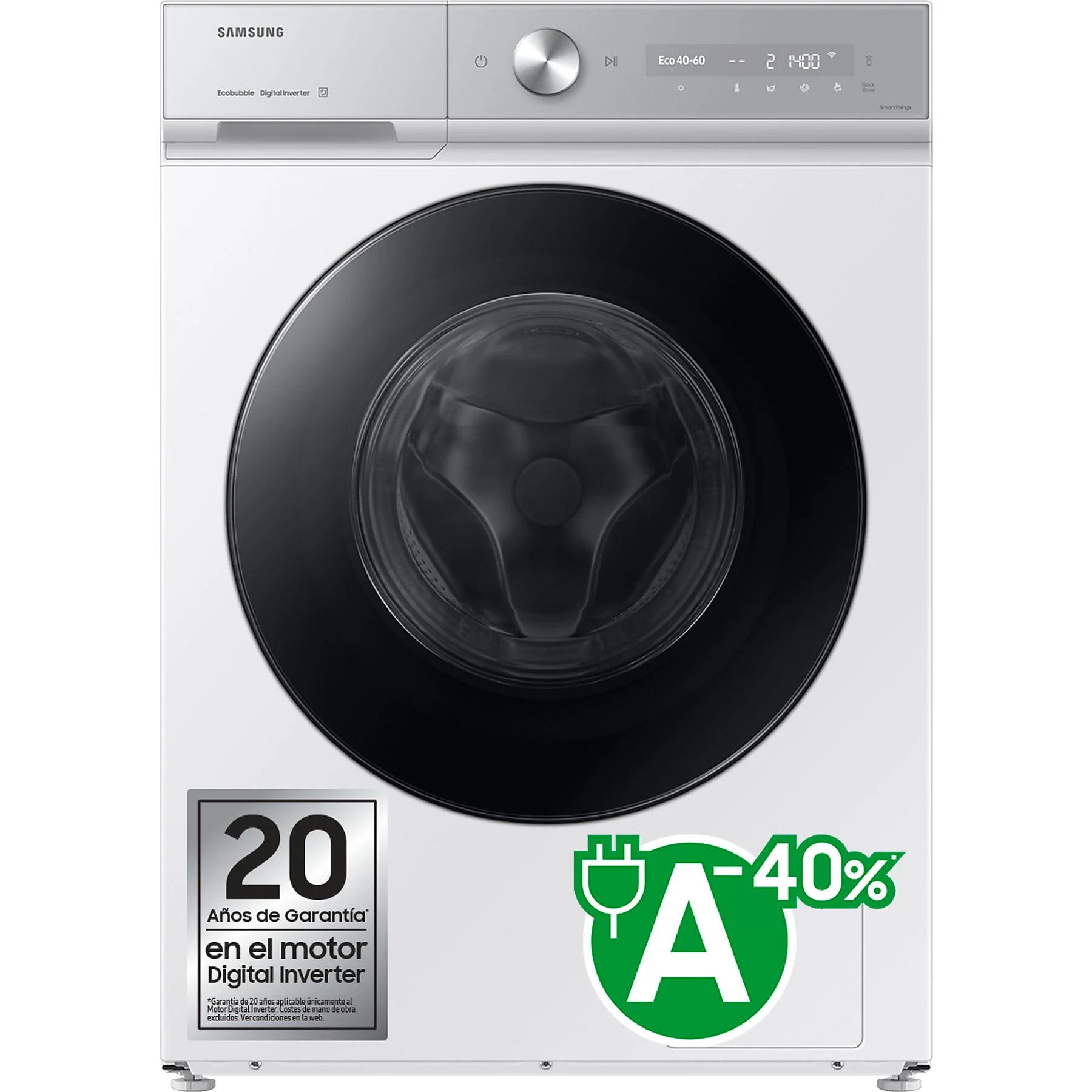 SAMSUNG WW11DB8B95GH LAVATRICE, Caricamento frontale, 11 kg