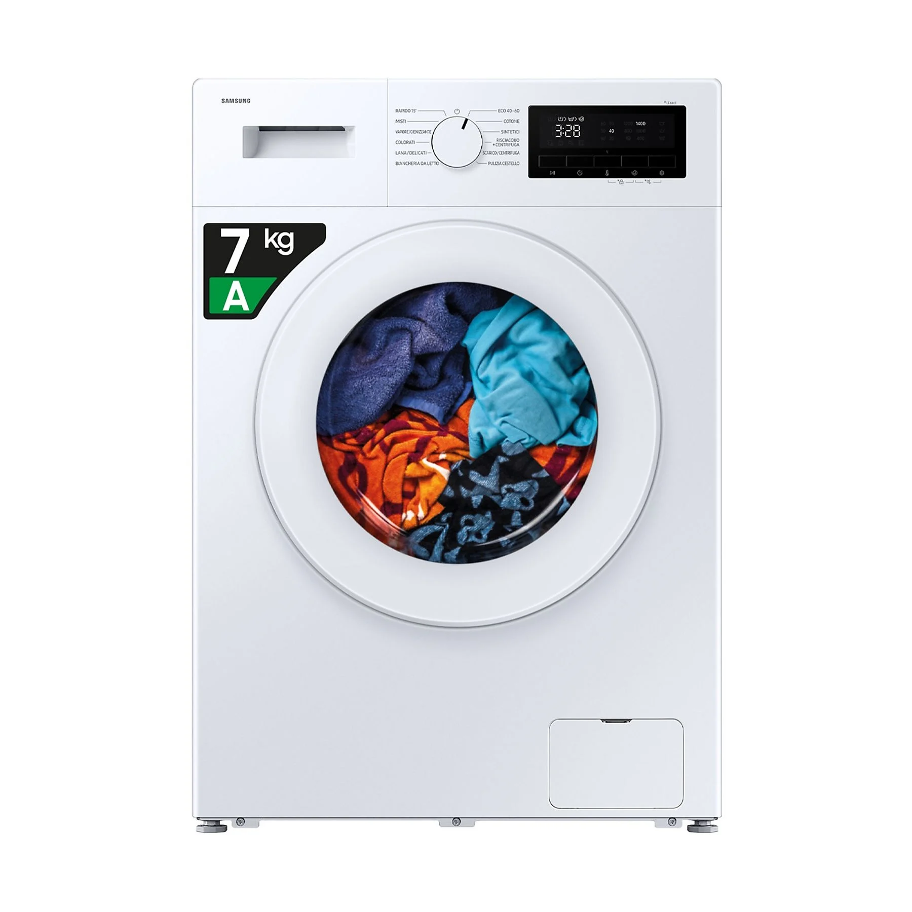 SAMSUNG WW70FG3M05TWET LAVATRICE, Caricamento frontale, 7 kg
