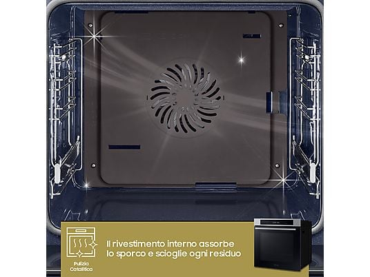 SAMSUNG NV7B4040VBS/U5 FORNO INCASSO, dimensioni: L 59,5 cm - A 59,6 cm - obrazek 8