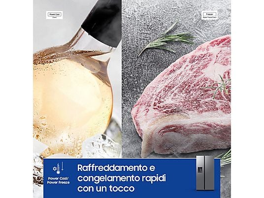 SAMSUNG RS70F64KETEF frigorifero americano - obrazek 11