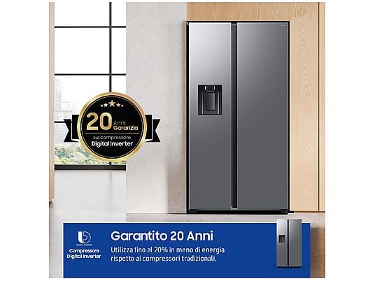 SAMSUNG RS70F64KETEF frigorifero americano - obrazek 12