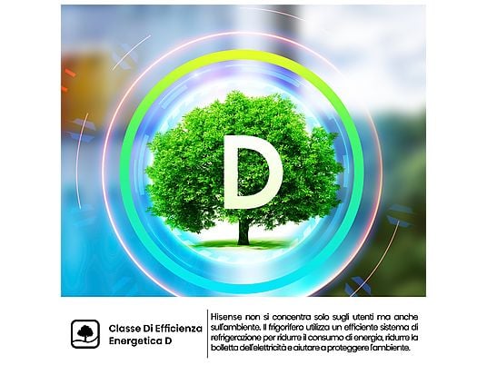 HISENSE RB440N4ACD FRIGORIFERO COMBINATO - obrazek 4