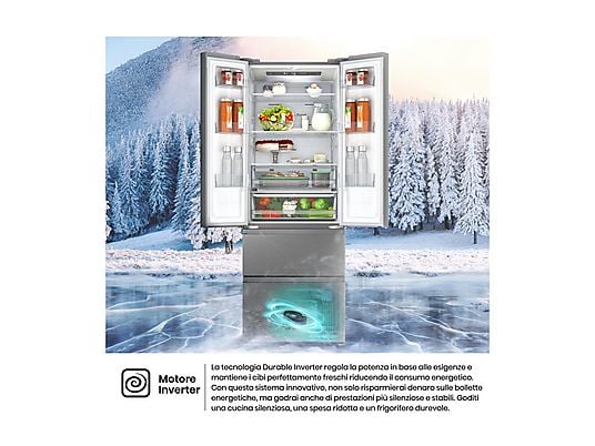 HISENSE RF632N4BCE frigorifero americano - obrazek 7