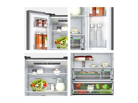 HISENSE RF632N4BCE frigorifero americano - obrazek 8