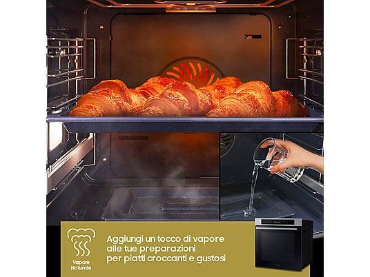 SAMSUNG NV7B4040VBS/U5 FORNO INCASSO, dimensioni: L 59,5 cm - A 59,6 cm - obrazek 4