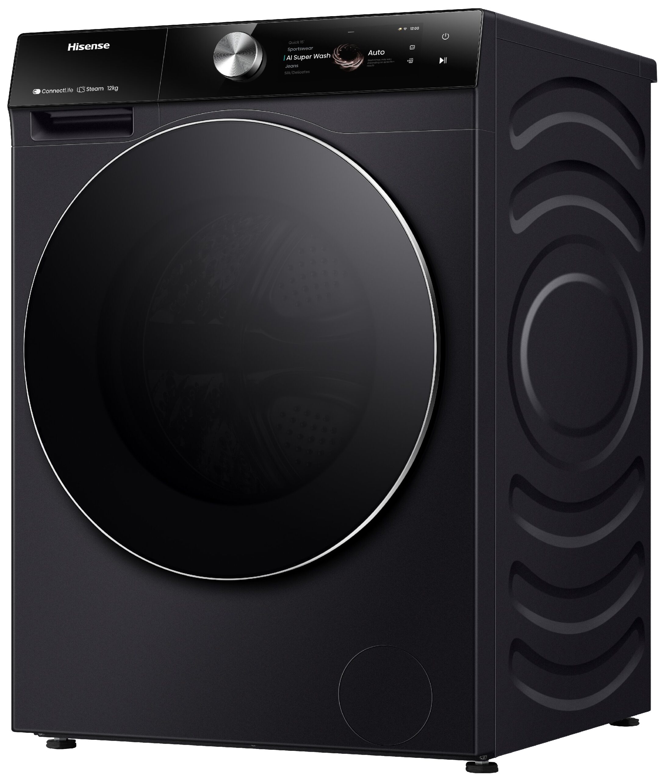 Pralka HISENSE WF7S1247BB Seria 7S 12kg 1400 obr - obrazek 12