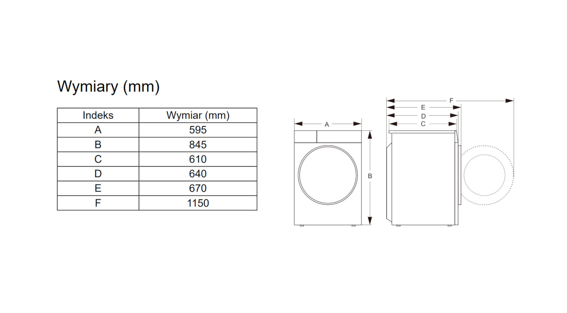 Pralka HISENSE WF7S1247BW Seria 7S 12kg 1400 obr Wi-Fi ConnectLife Autodozowanie AI - obrazek 4