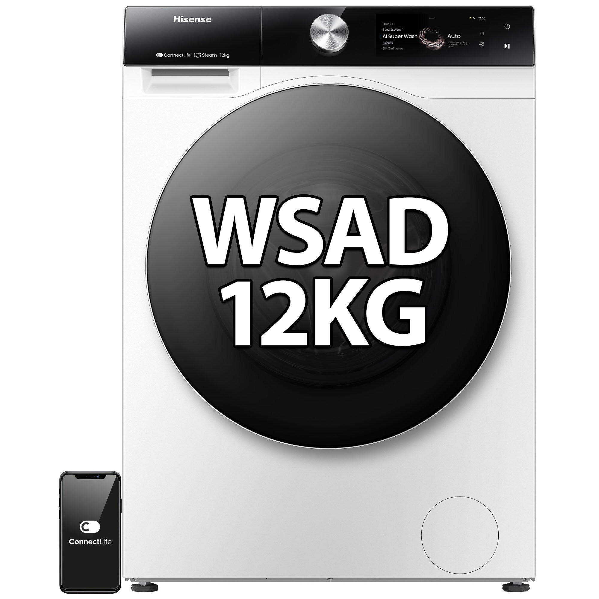 Pralka HISENSE WF7S1247BW Seria 7S