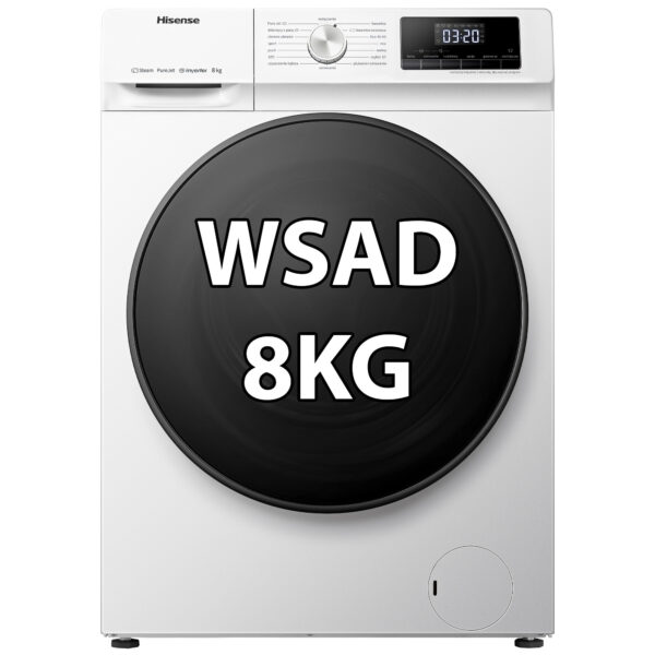 Pralka HISENSE WFQA8014EVJM 8kg 1400 obr A
